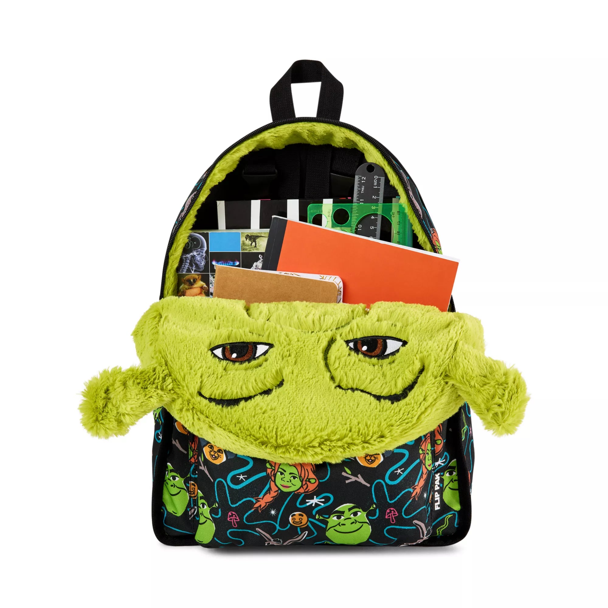 Flip Pak Shrek Corduroy Reversible Backpack