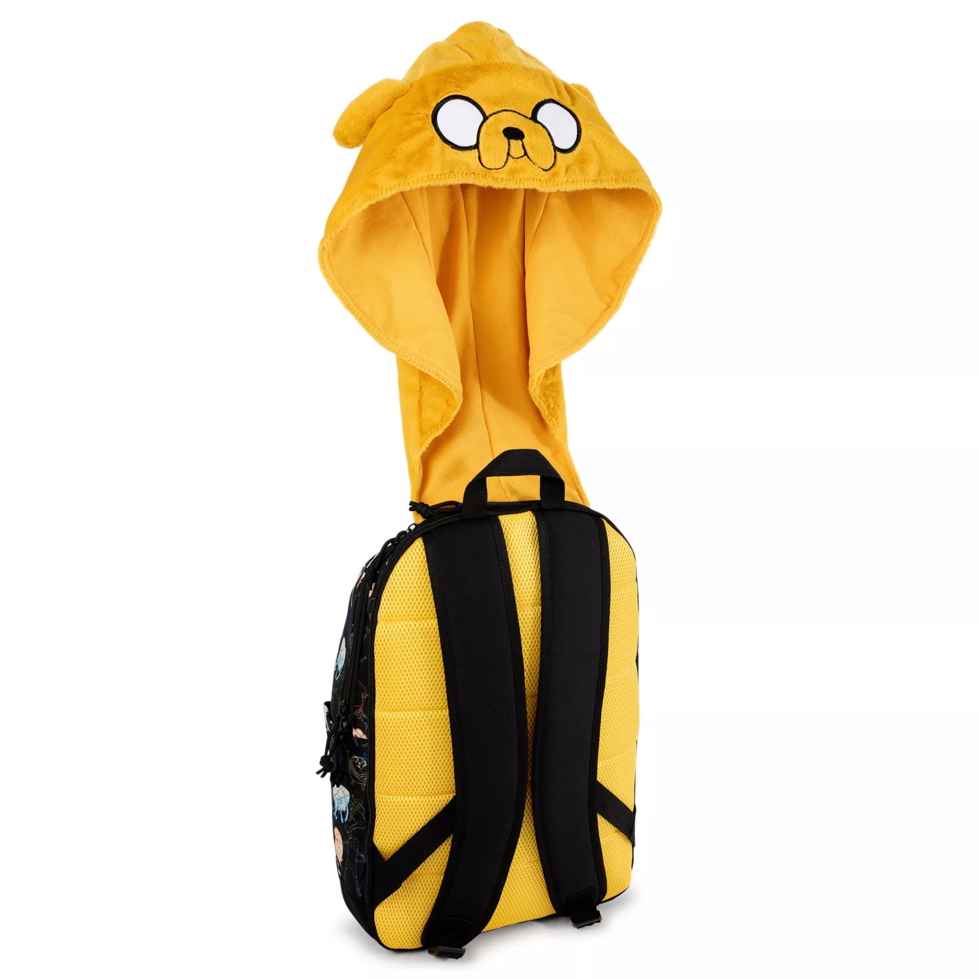 Adventure Time Jake the Dog Hooded Backpack