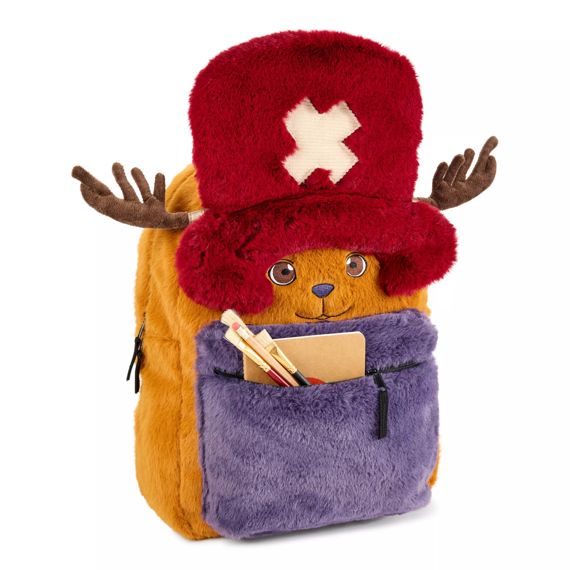Flip Pak Tony Tony Chopper Fur Reversible Backpack - One Piece