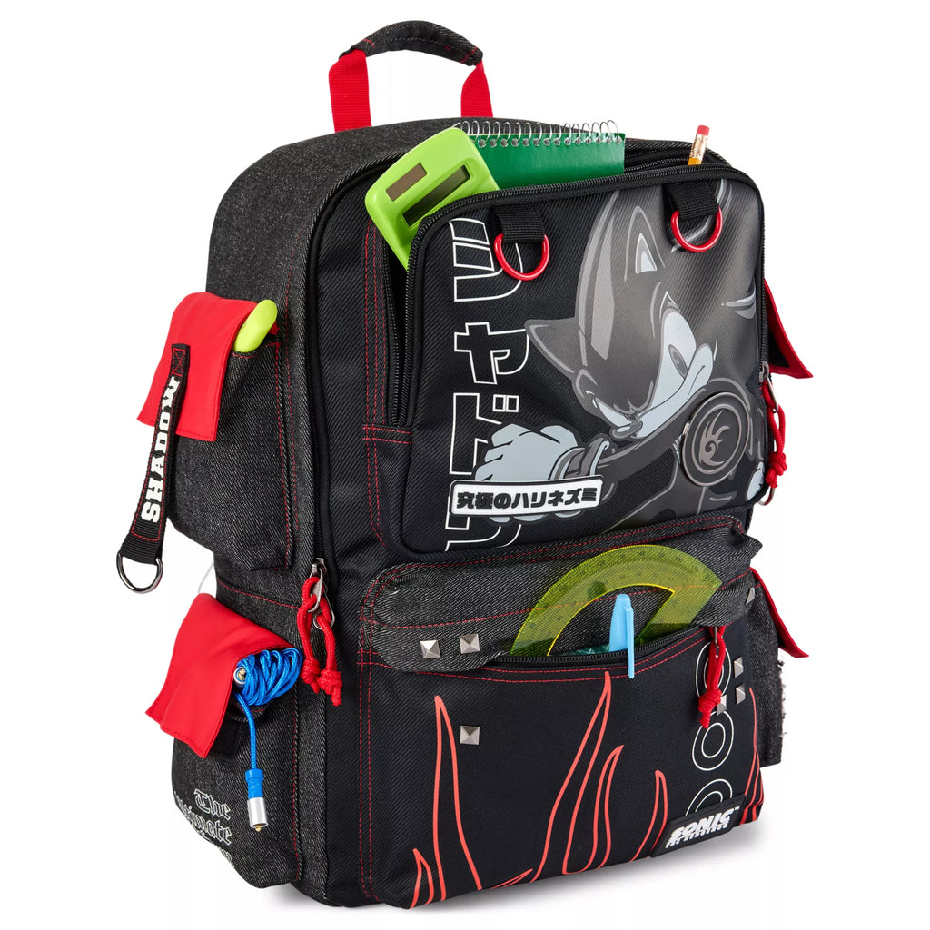 Shadow the Hedgehog Built-Up Backpack - Sonic the Hedgehog