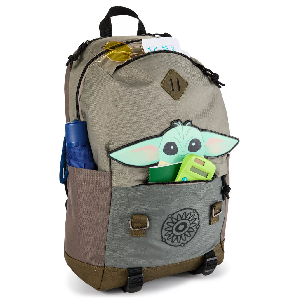 The Mandalorian and Grogu Hooded Backpack
