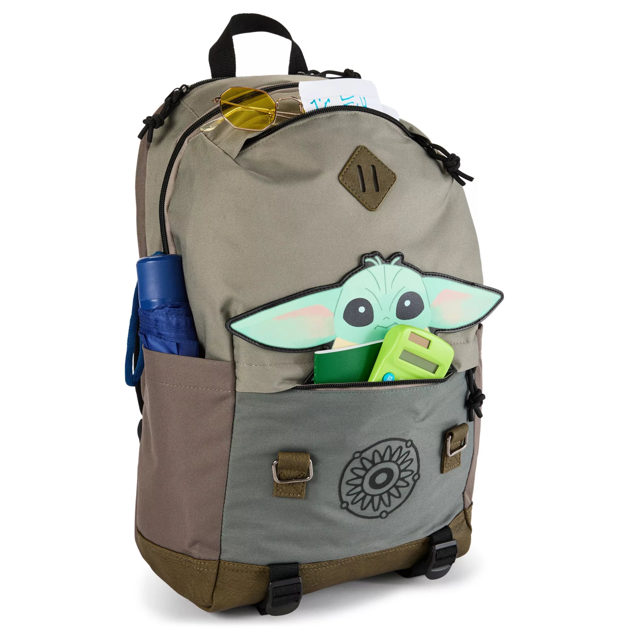 The Mandalorian and Grogu Hooded Backpack
