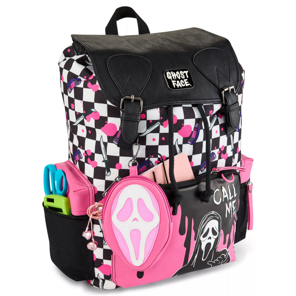 Ghost Face Call Me Rucksack Backpack