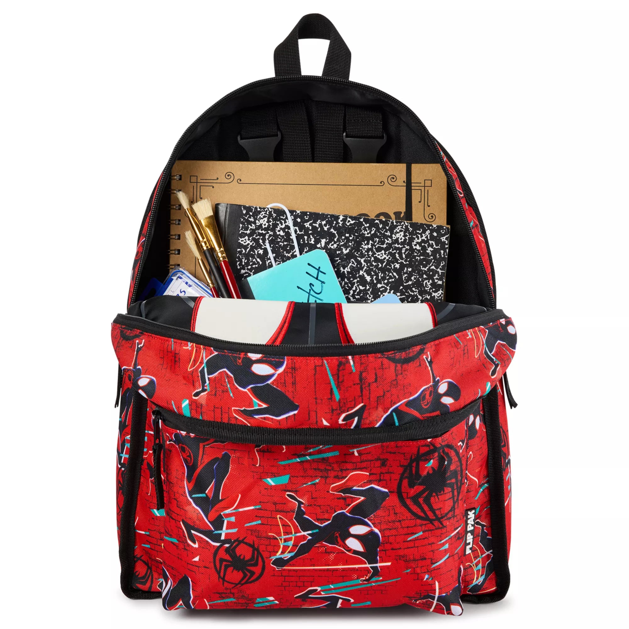 Flip Pak Spider-Man: Across the Spider-Verse Miles Morales Reversible Backpack
