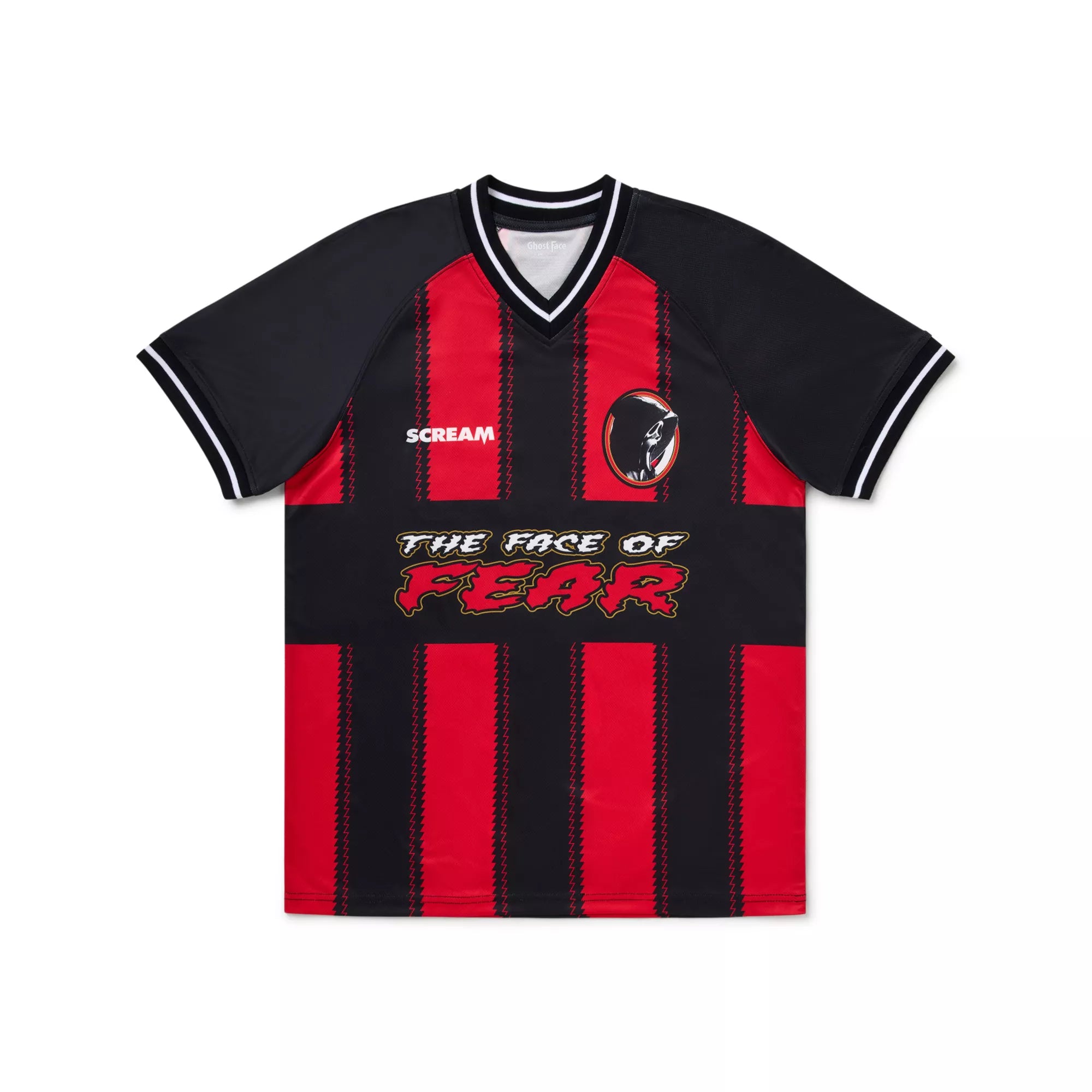 Ghost Face The Face of Fear Soccer Jersey - Scream