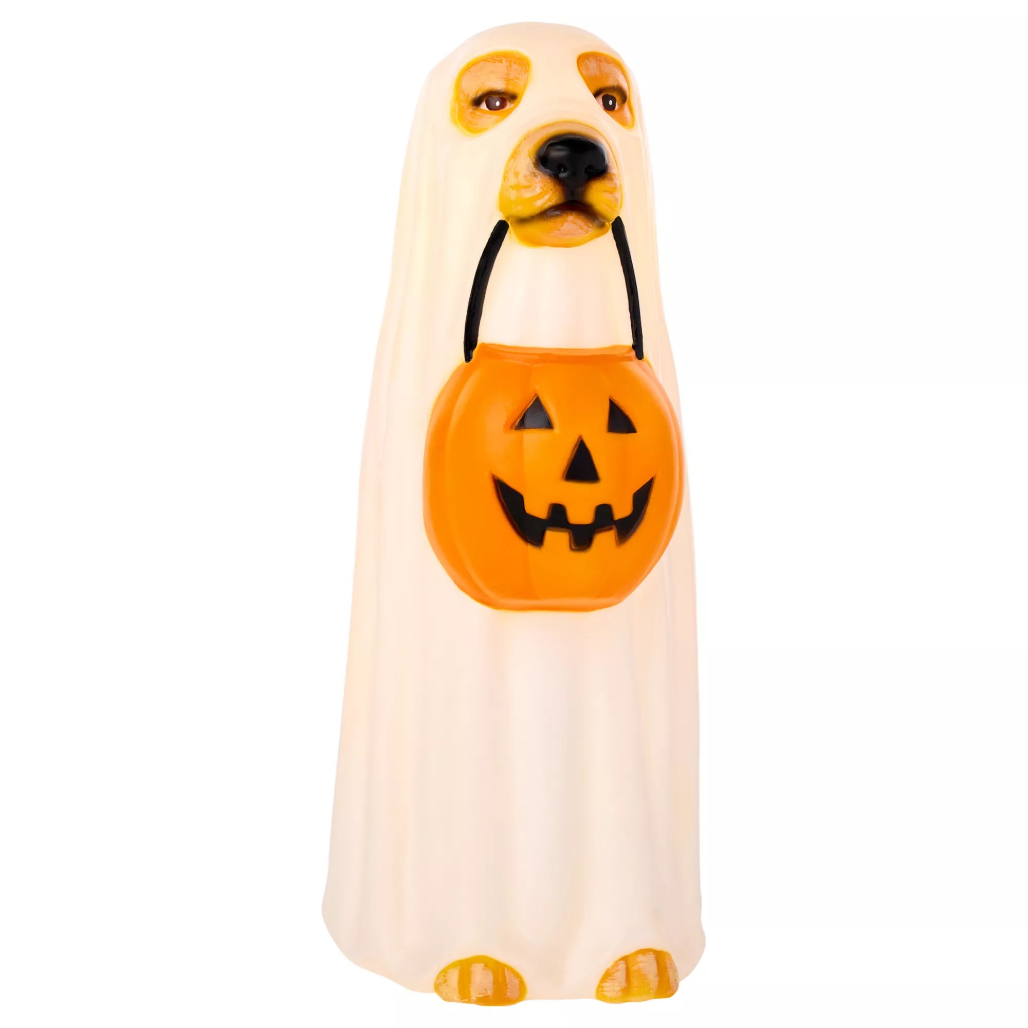 1.5 Ft Light-Up Blow Mold Ghost Dog
