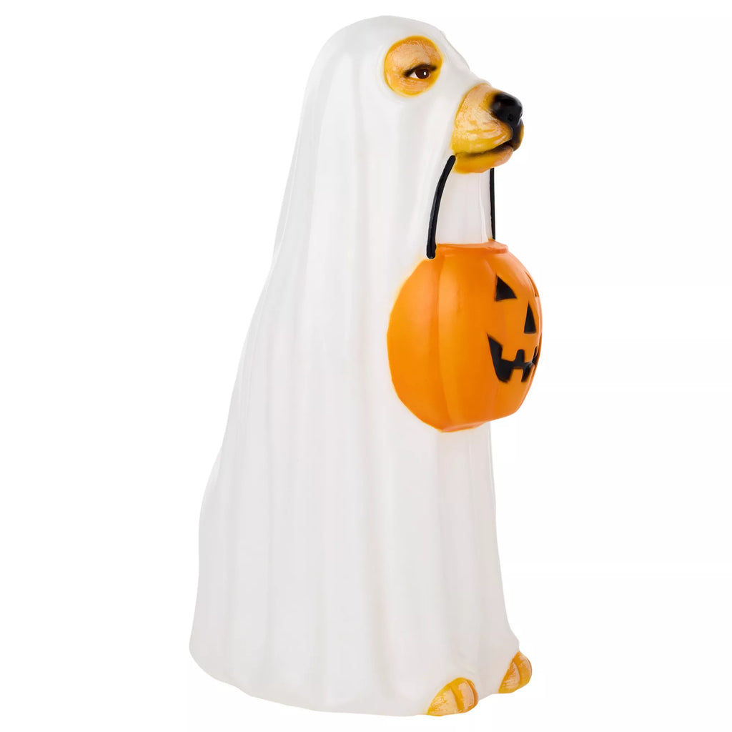 1.5 Ft Light-Up Blow Mold Ghost Dog