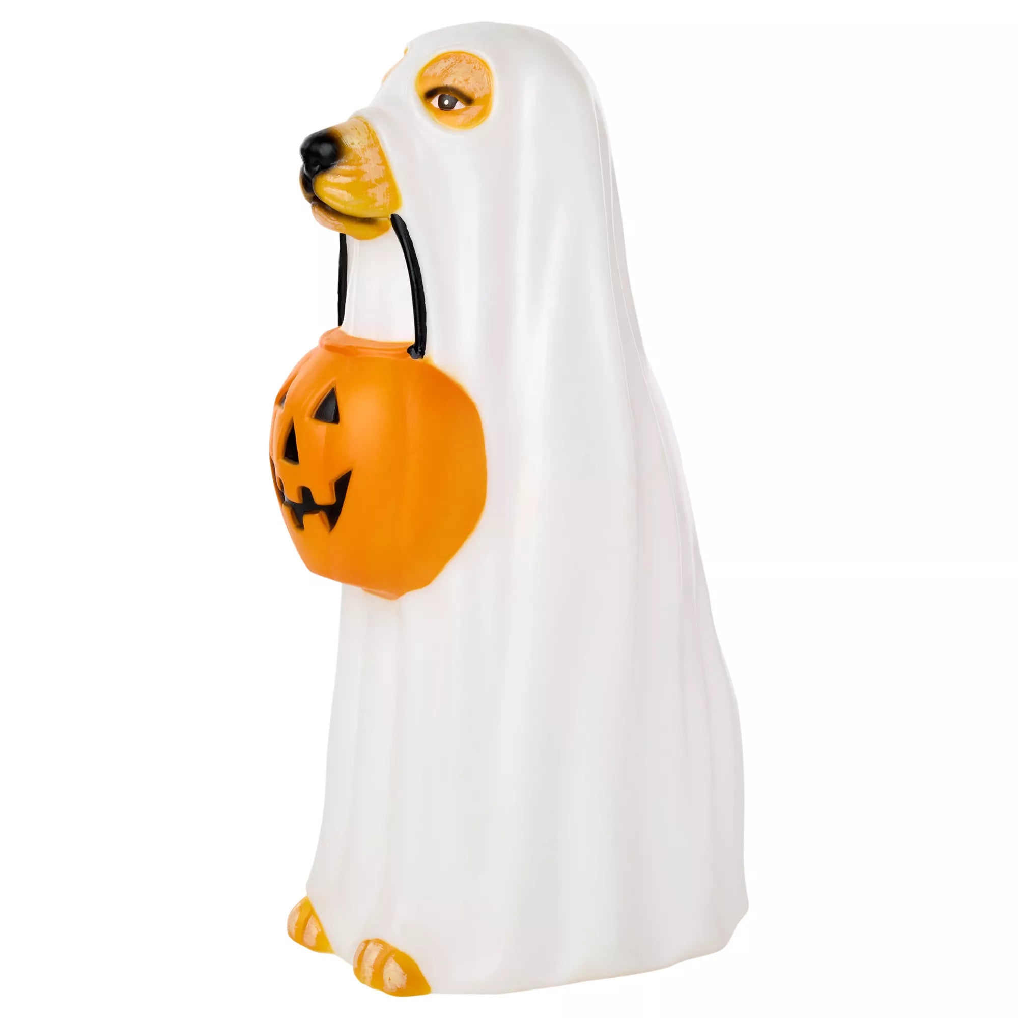 1.5 Ft Light-Up Blow Mold Ghost Dog