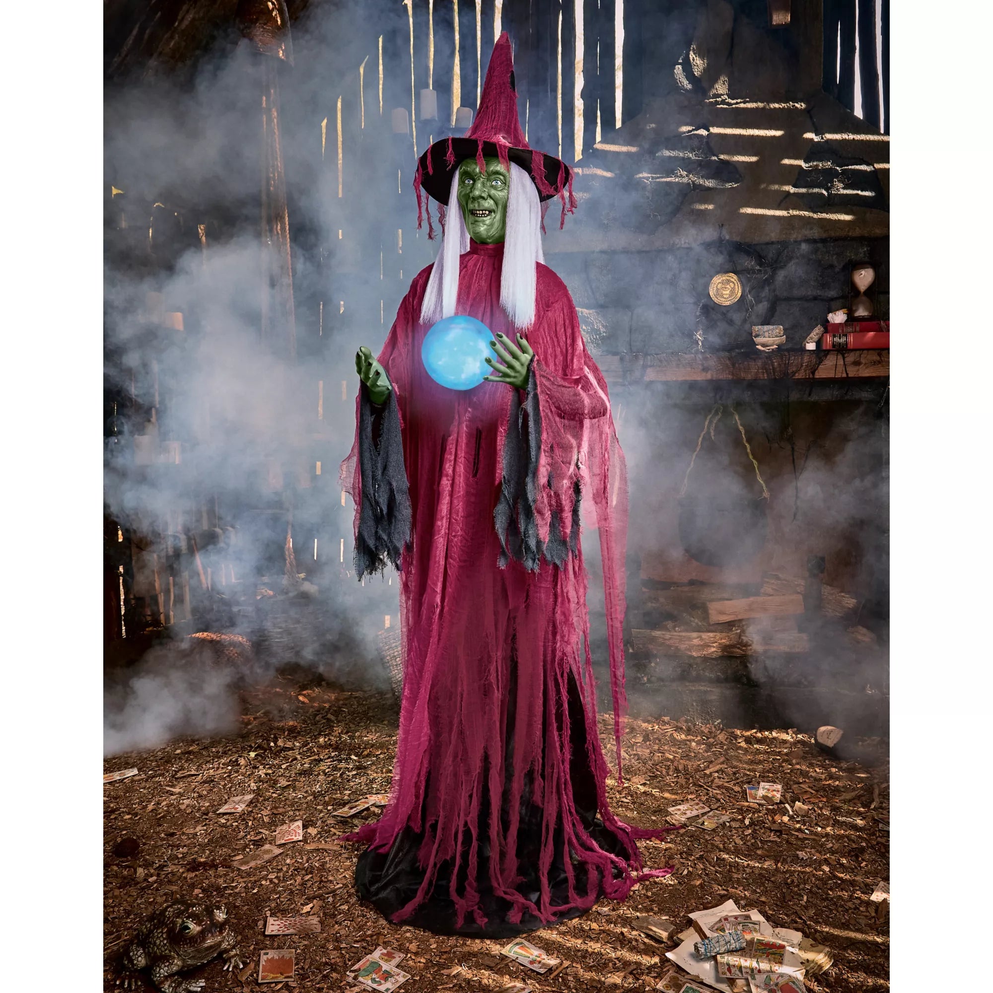 6 Ft 11 In Lady Misfortune Animatronic