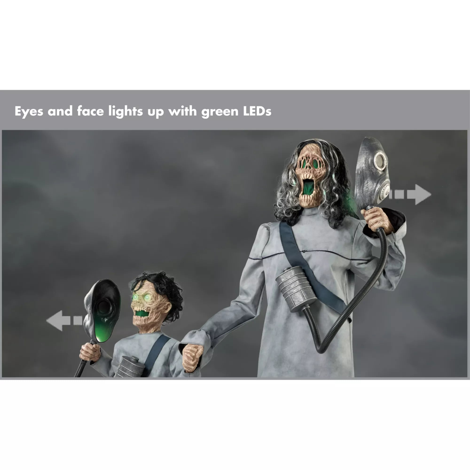 5 Ft 7 In Doomsday Duo Animatronic