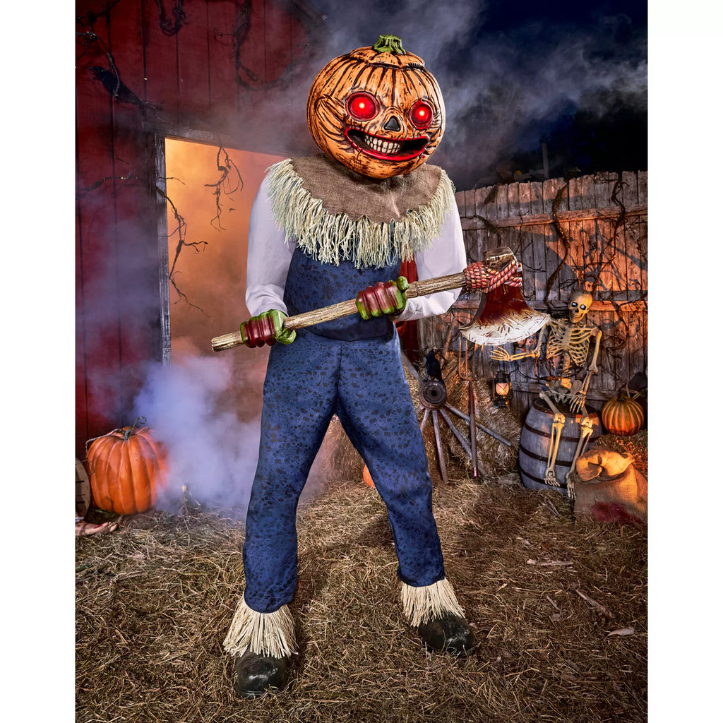 7 Ft 1 In Pumpkin Punisher Animatronic