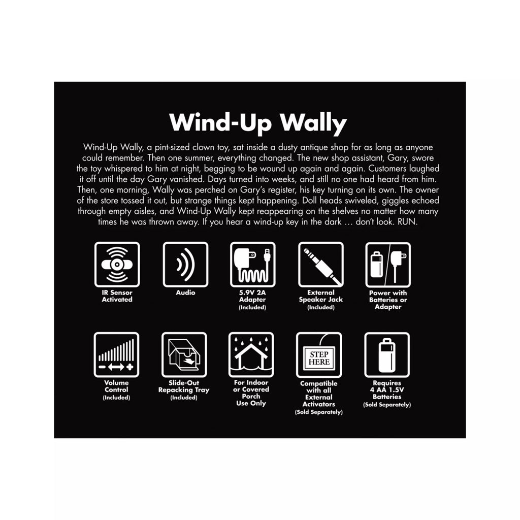4 Ft 10 In Wind-Up Wally Animatronic