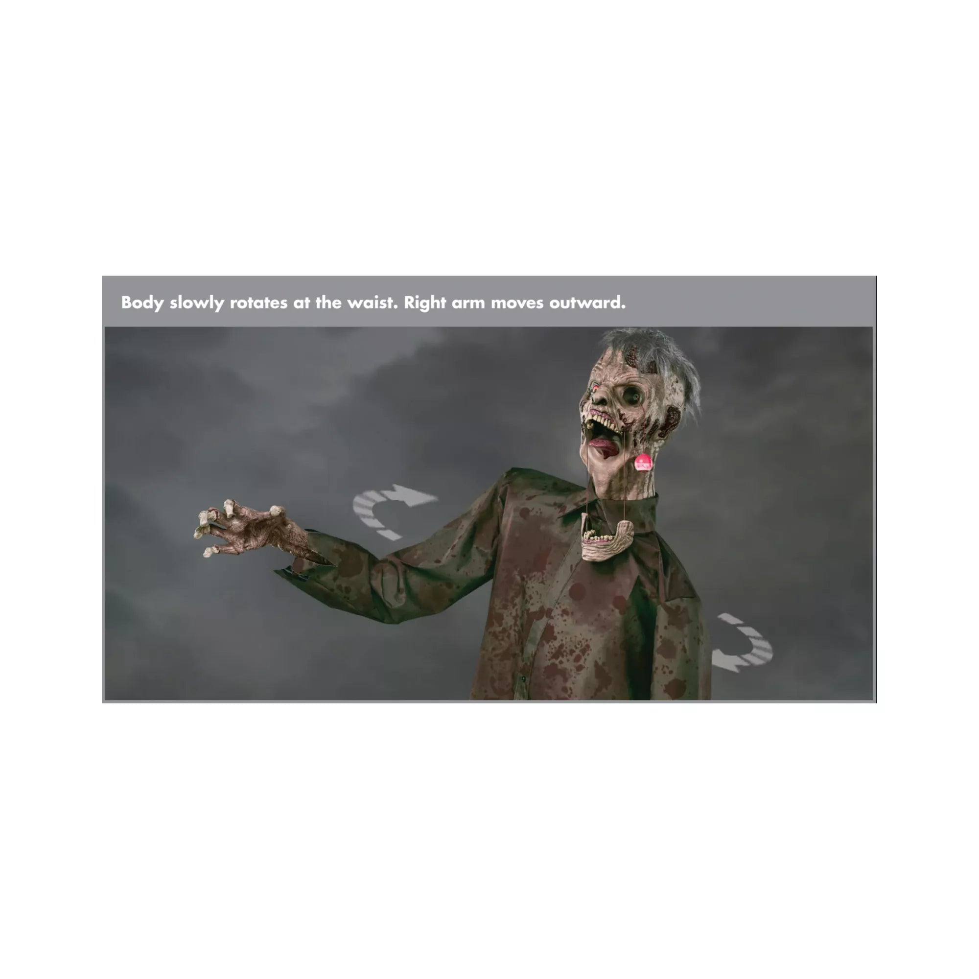 6 Ft 1 In Jeremy Jaws Animatronic