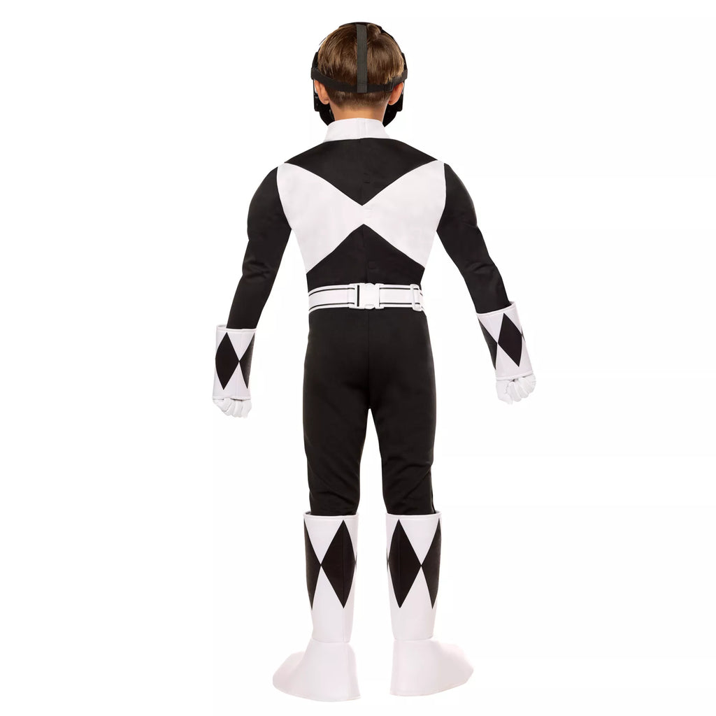 Kids Black Power Ranger Costume - Mighty Morphin Power Rangers