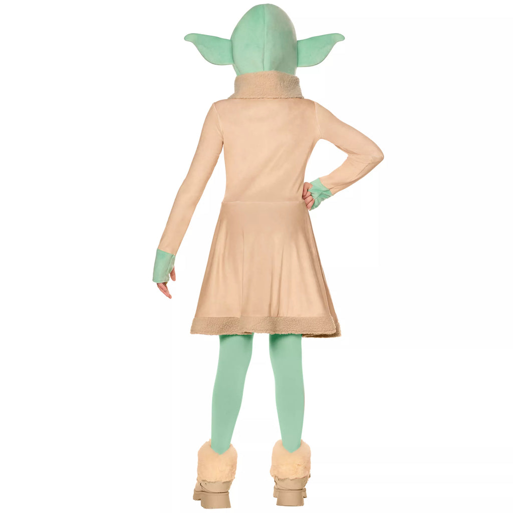 Kids Grogu Hooded Dress Costume - The Mandalorian and Grogu