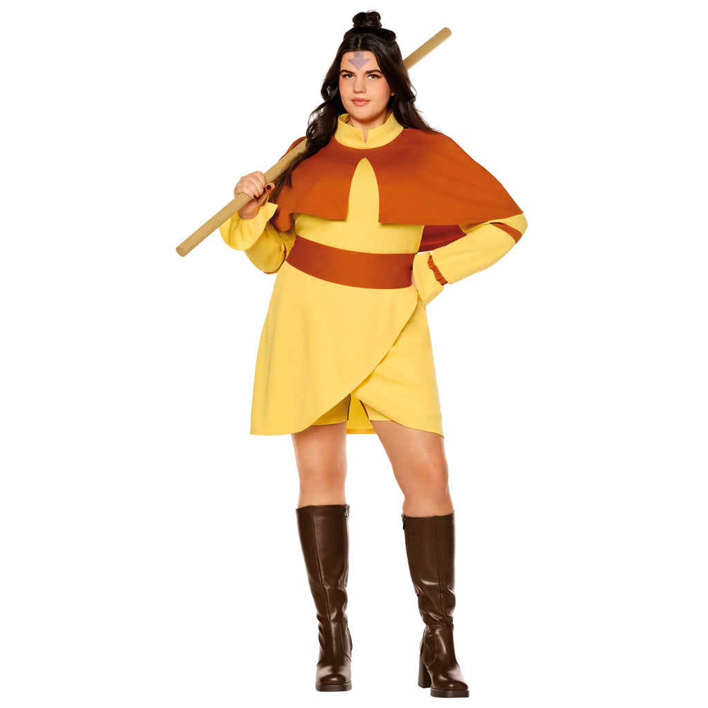 Adult Aang Dress Costume - Avatar: The Last Airbender