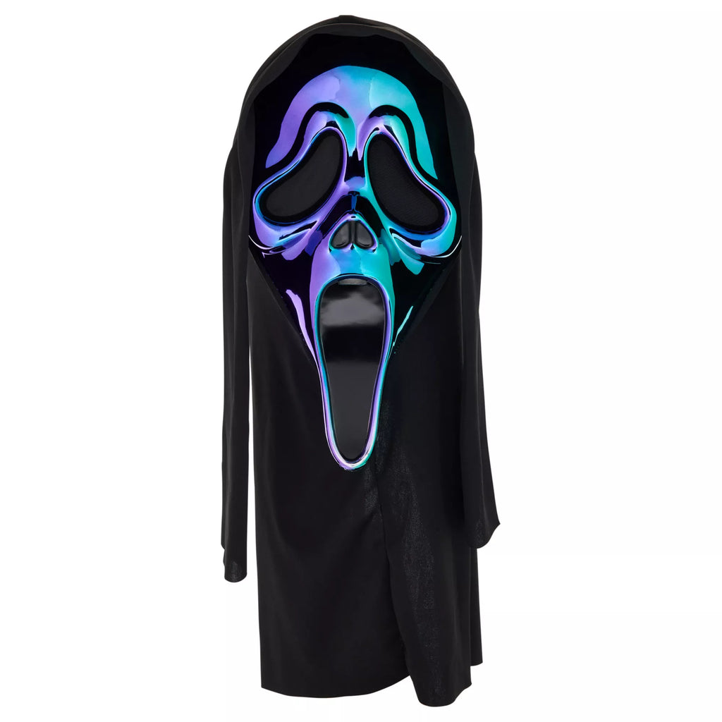 Ghost Face Chrome Half Mask