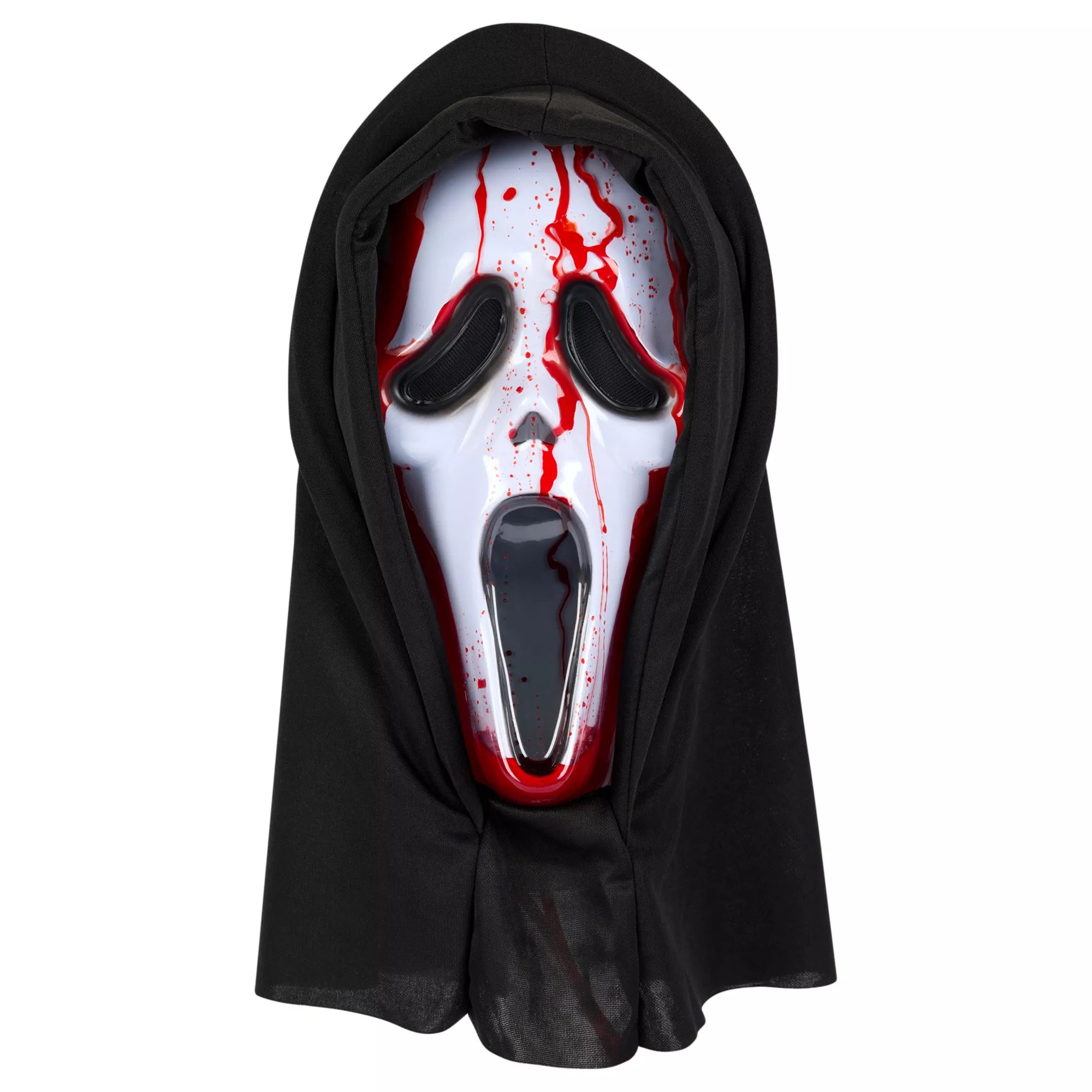 Ghost Face Bleeding Half Mask