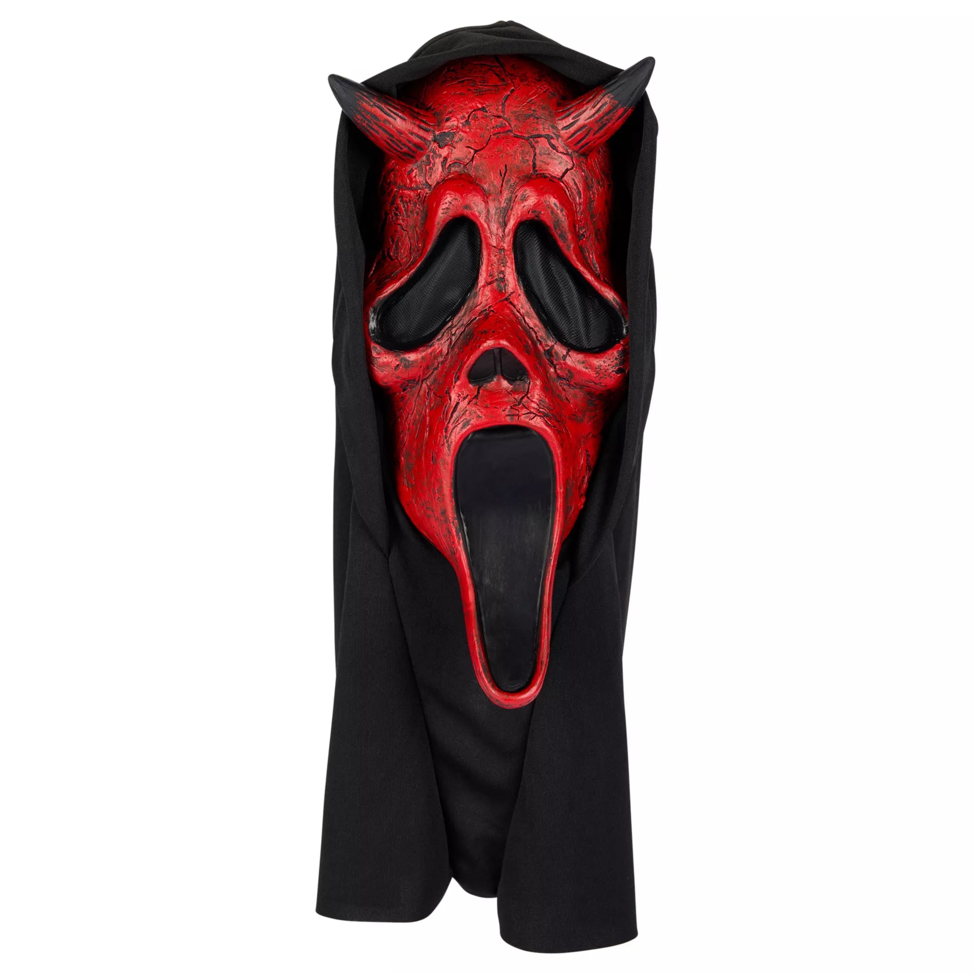 Devil Face Aged Half Mask - Ghost Face