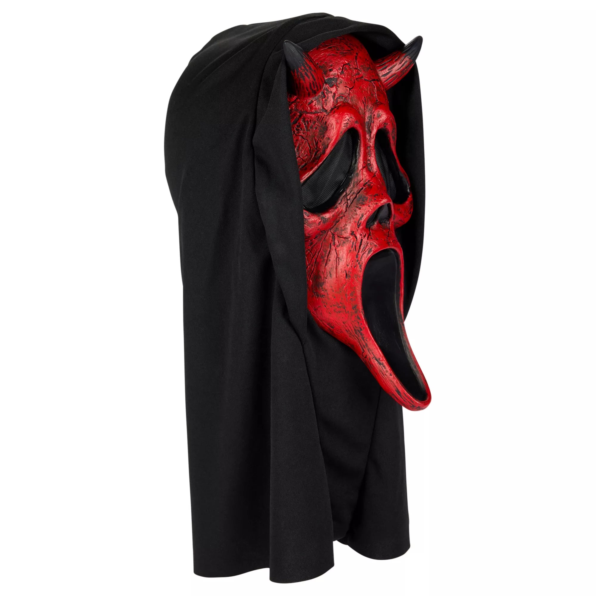 Devil Face Aged Half Mask - Ghost Face
