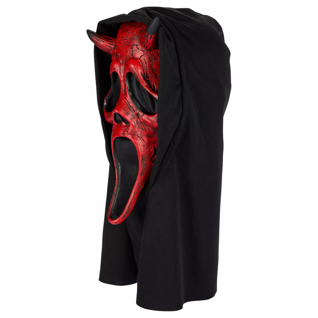 Devil Face Aged Half Mask - Ghost Face