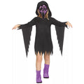 Toddler Purple Chrome Ghost Face Costume