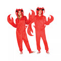 Adult Lobster Jumpsuit Costume