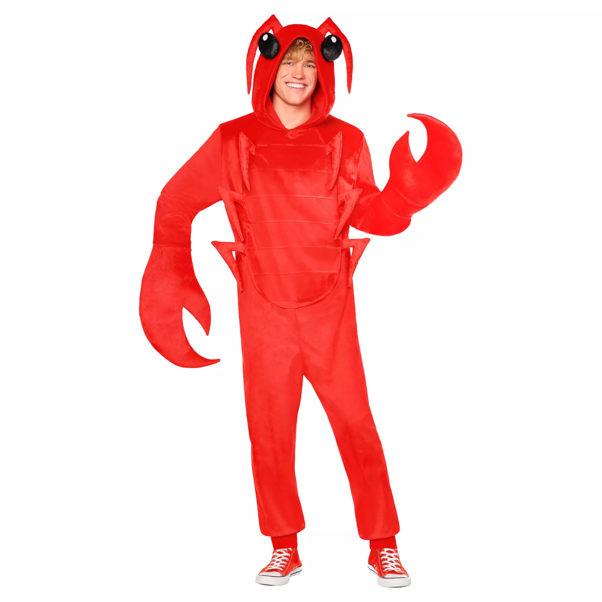 Adult Lobster Jumpsuit Costume