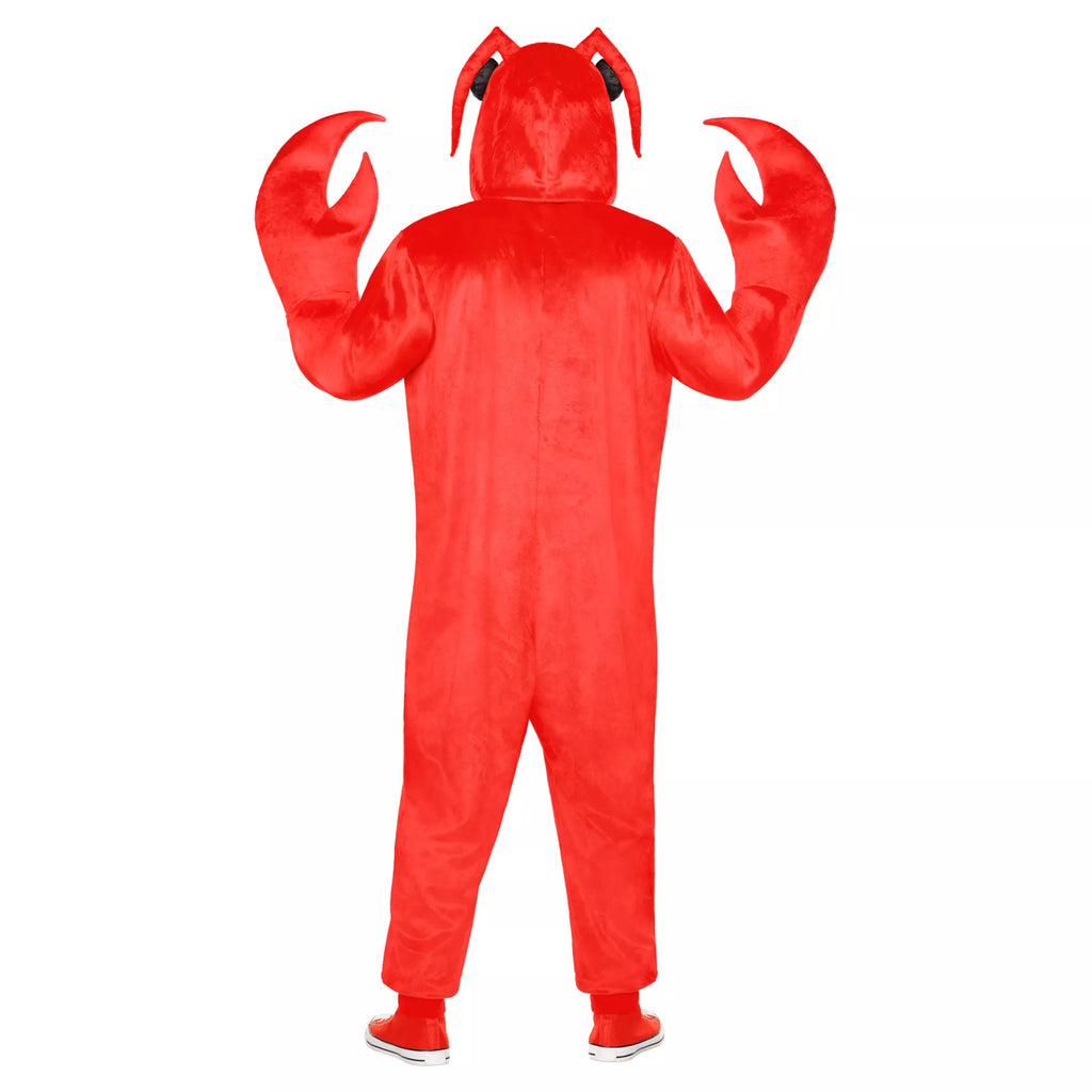 Adult Lobster Jumpsuit Costume