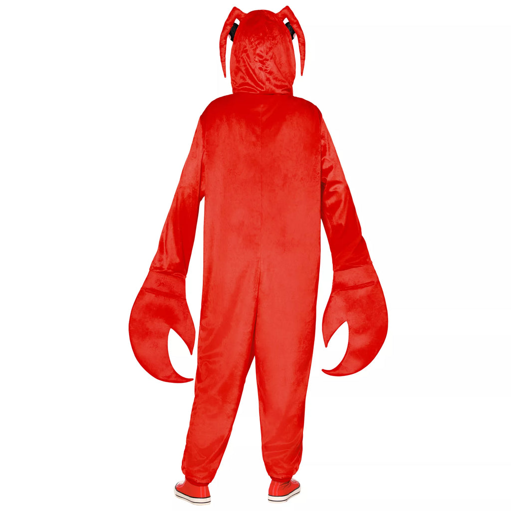 Adult Lobster Jumpsuit Costume