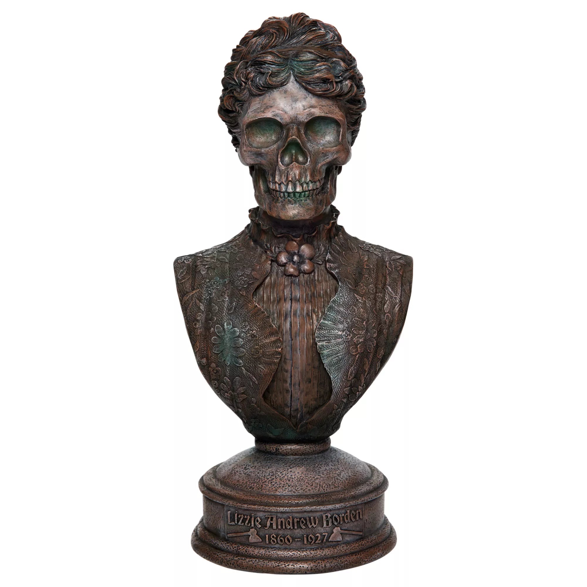 Lizzie Andrew Borden Bust Statue