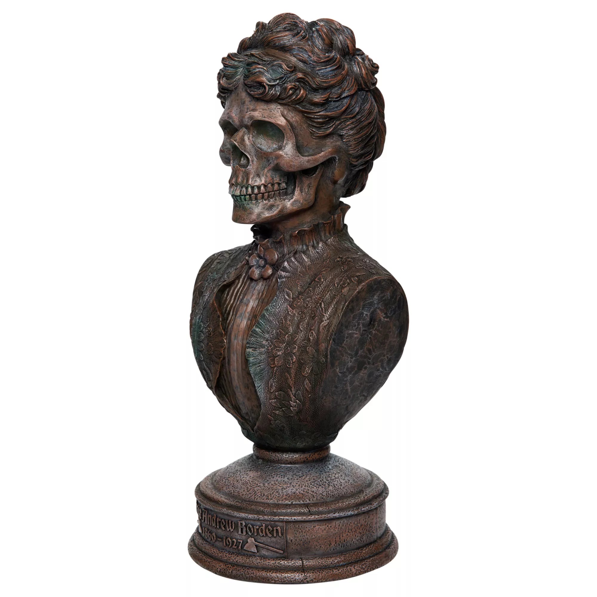 Lizzie Andrew Borden Bust Statue