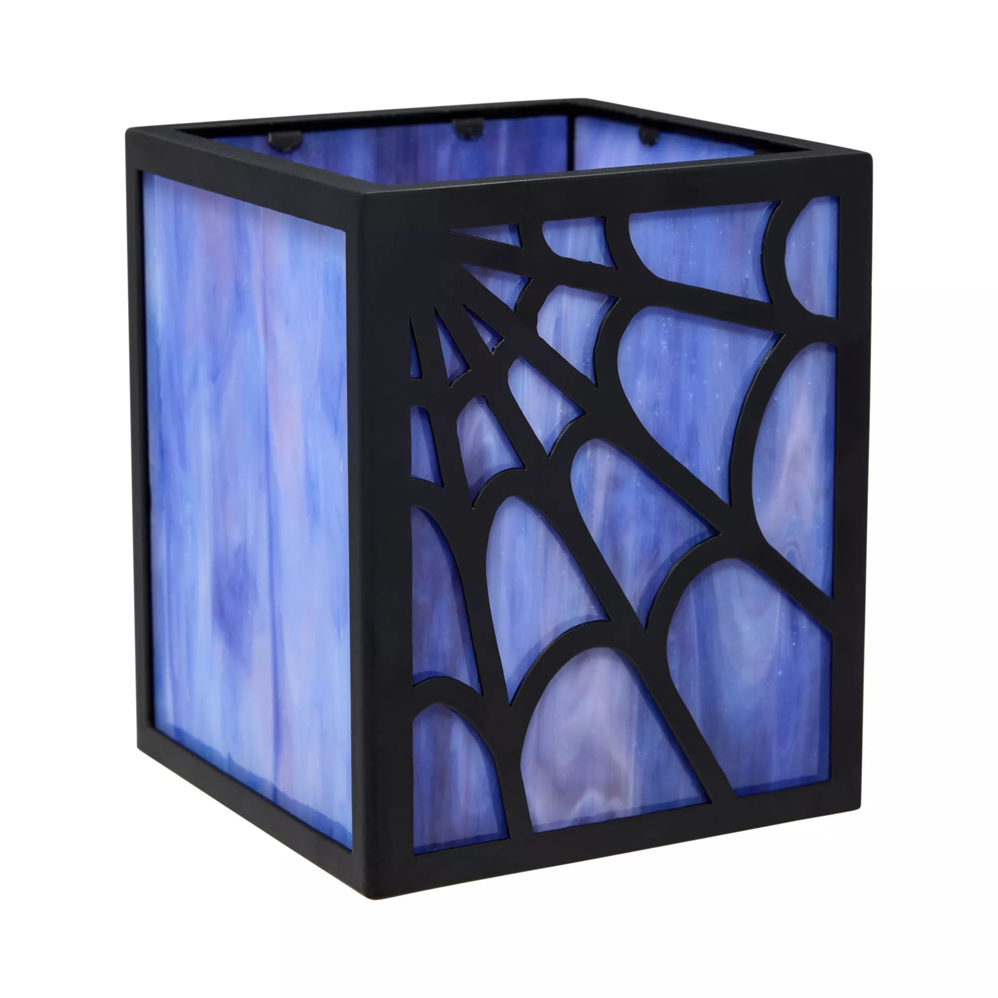 Spider Stained Glass Votive Holder