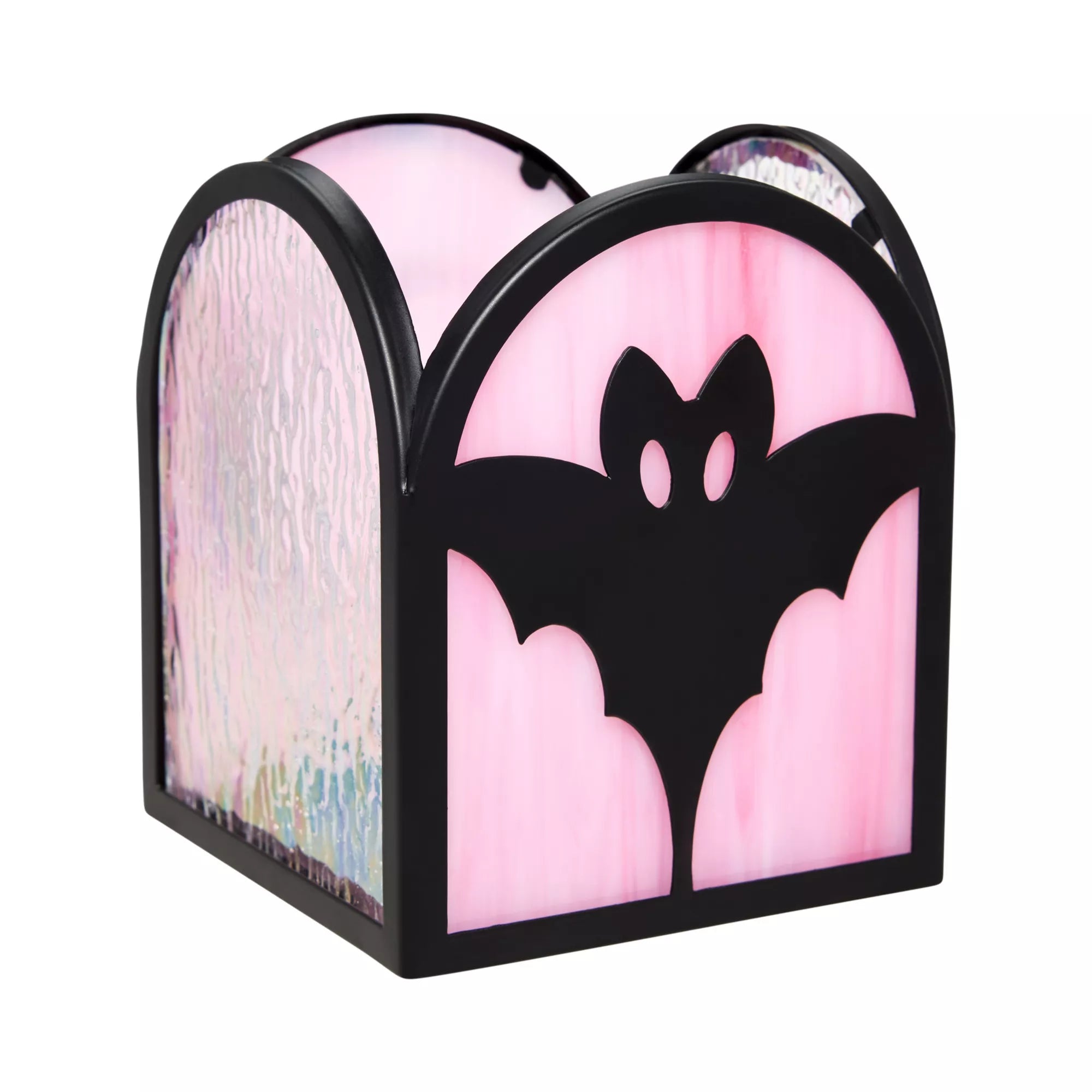 Bat Stained Glass Votive Holder