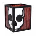 Skull Stained Glass Votive Holder