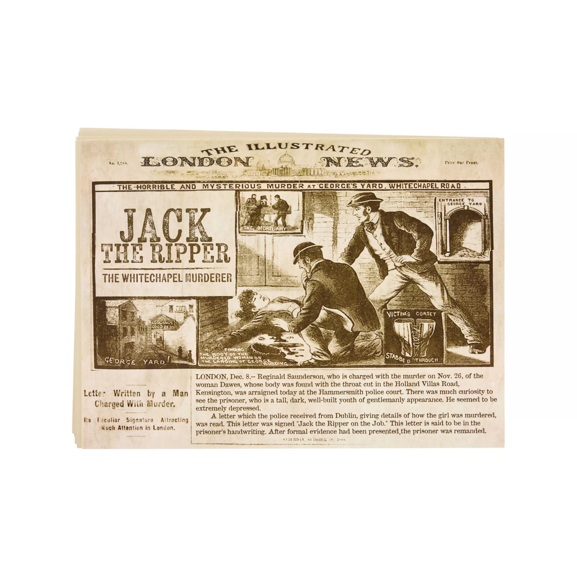 Jack the Ripper Herald Sign