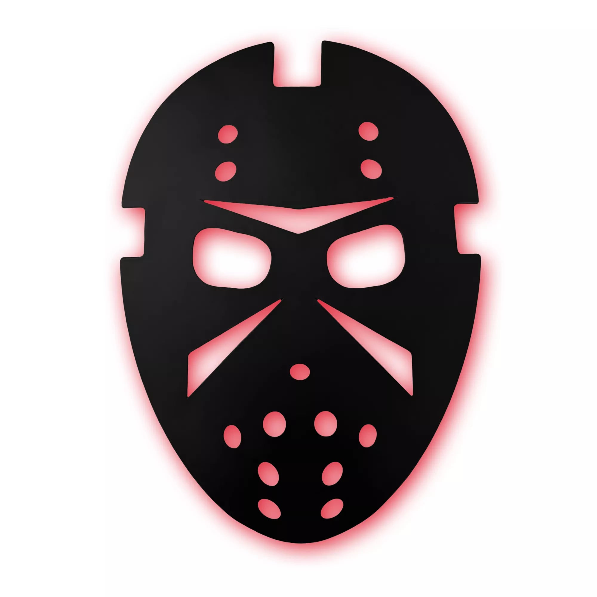 Jason Mask LED Light-Up Sign - Jason Universe