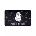 Shriek-y Clean Ghost Bath Mat