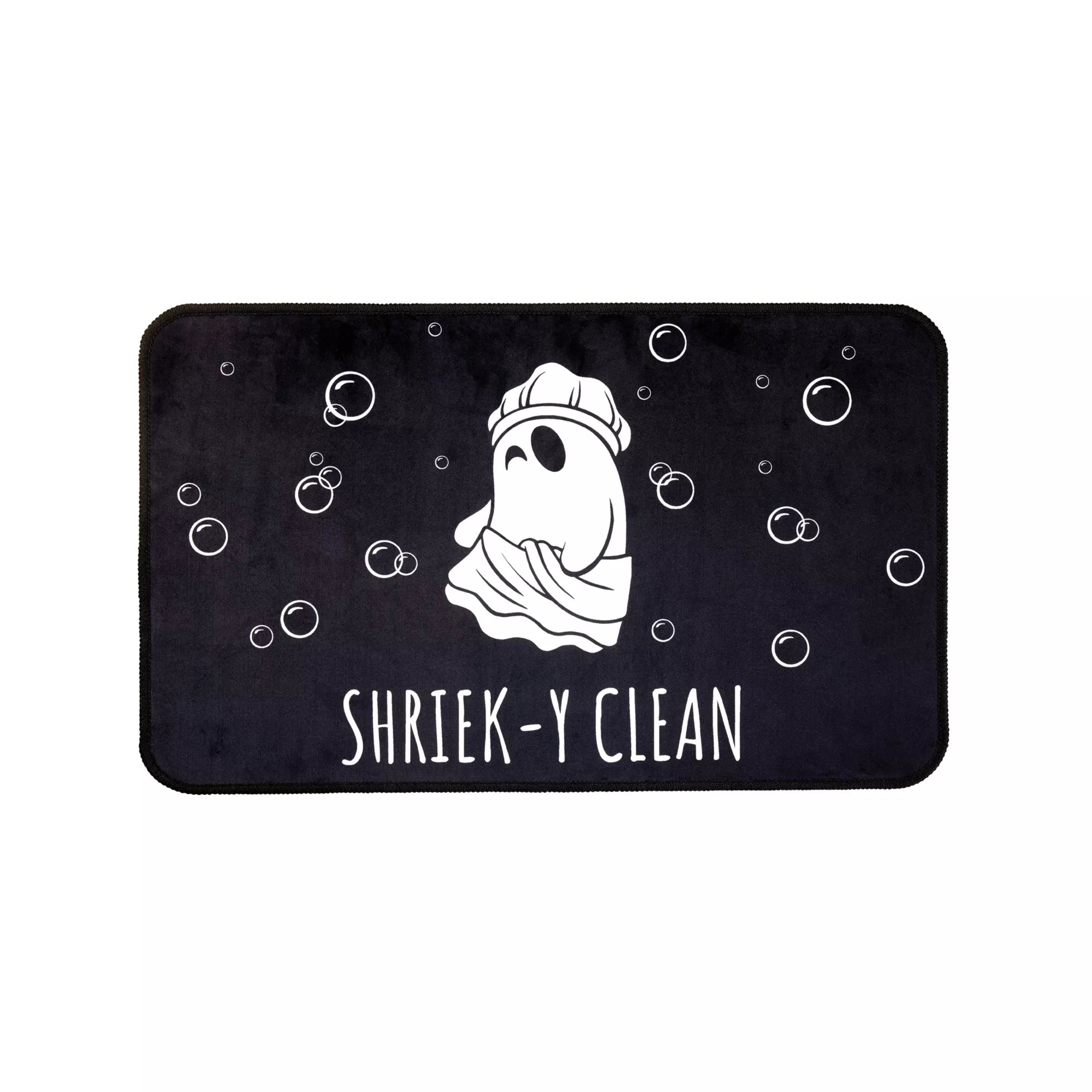 Shriek-y Clean Ghost Bath Mat