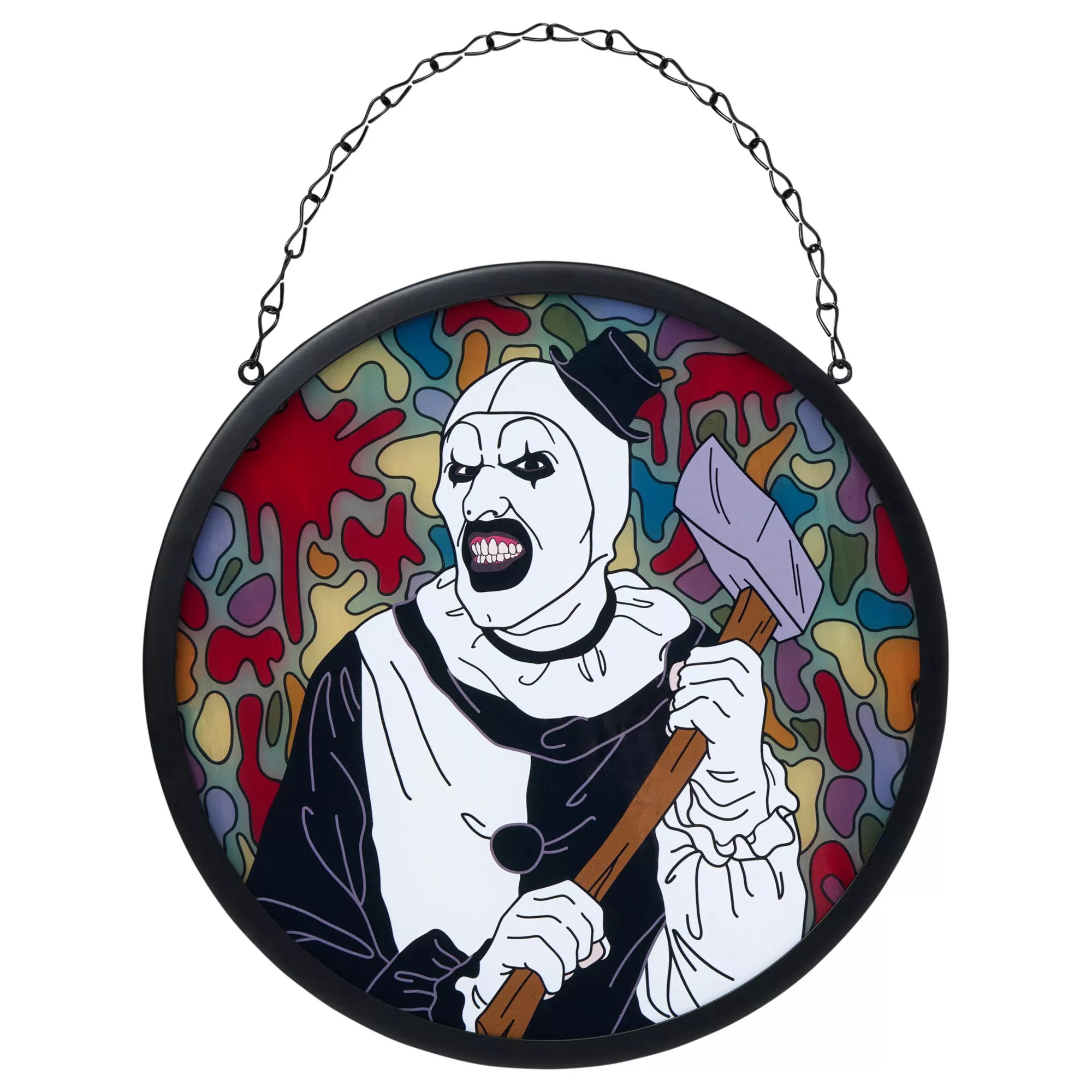 Art the Clown Stained Glass Suncatcher - Terrifier