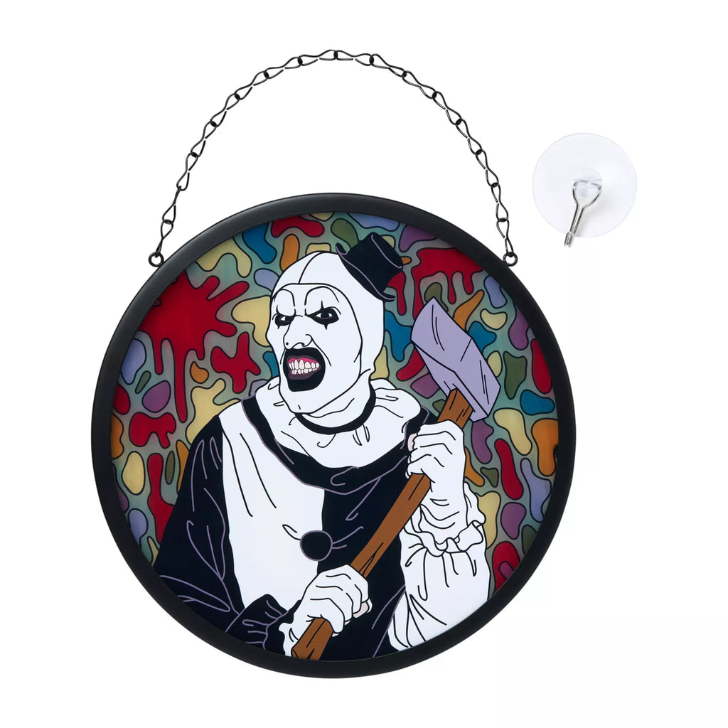 Art the Clown Stained Glass Suncatcher - Terrifier