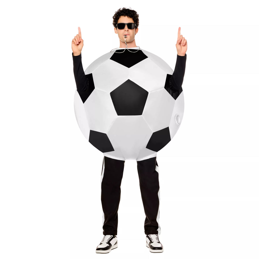 Adult Soccer Ball Inflatable Costume