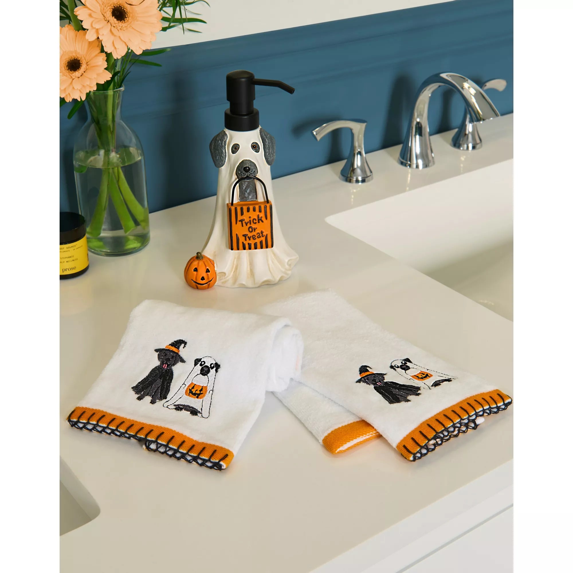 Dog Ghost Bath Set