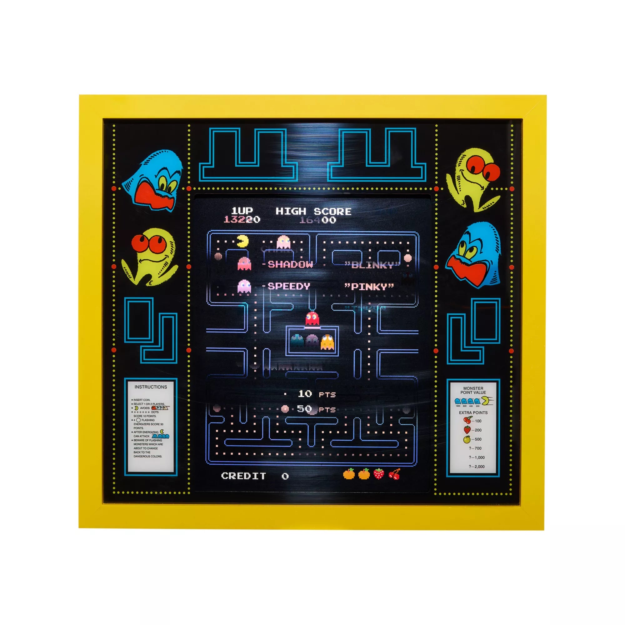 Pac-Man Lenticular Sign