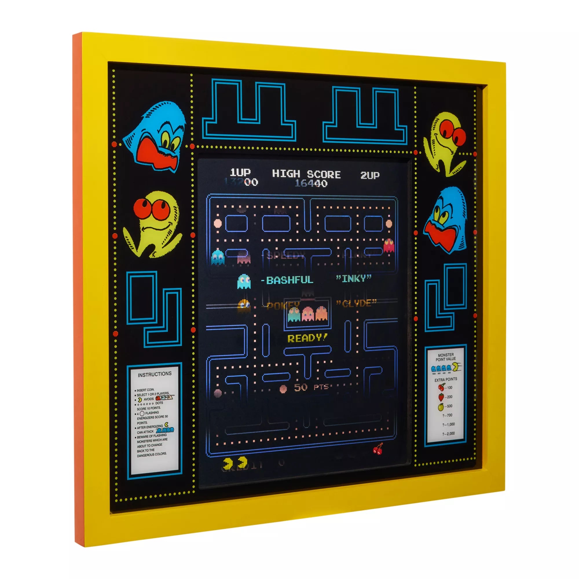 Pac-Man Lenticular Sign