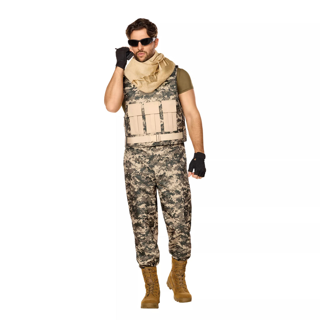 Adult Desert Soldier Costume