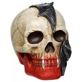 Bloody Vampire Bat Skull Statue