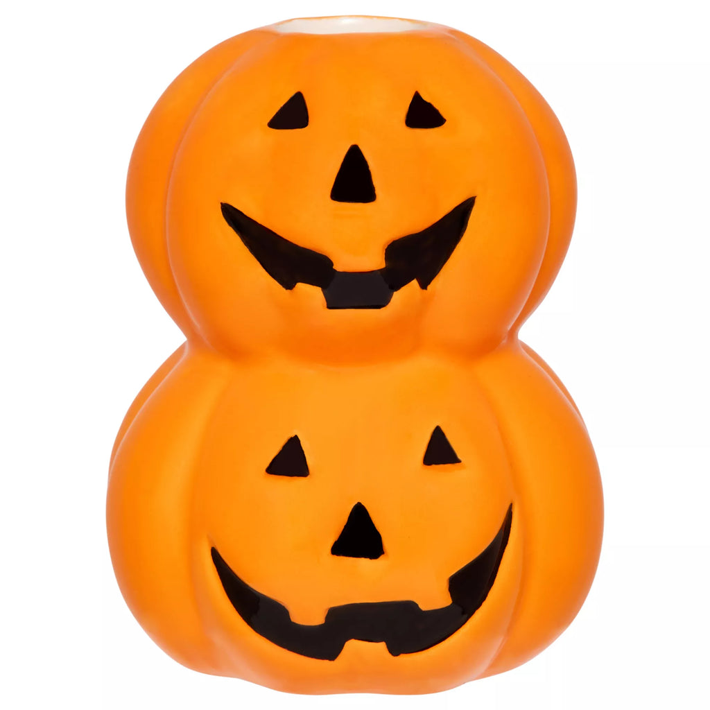 Stacked Pumpkin Candle Holders - 2 Pack