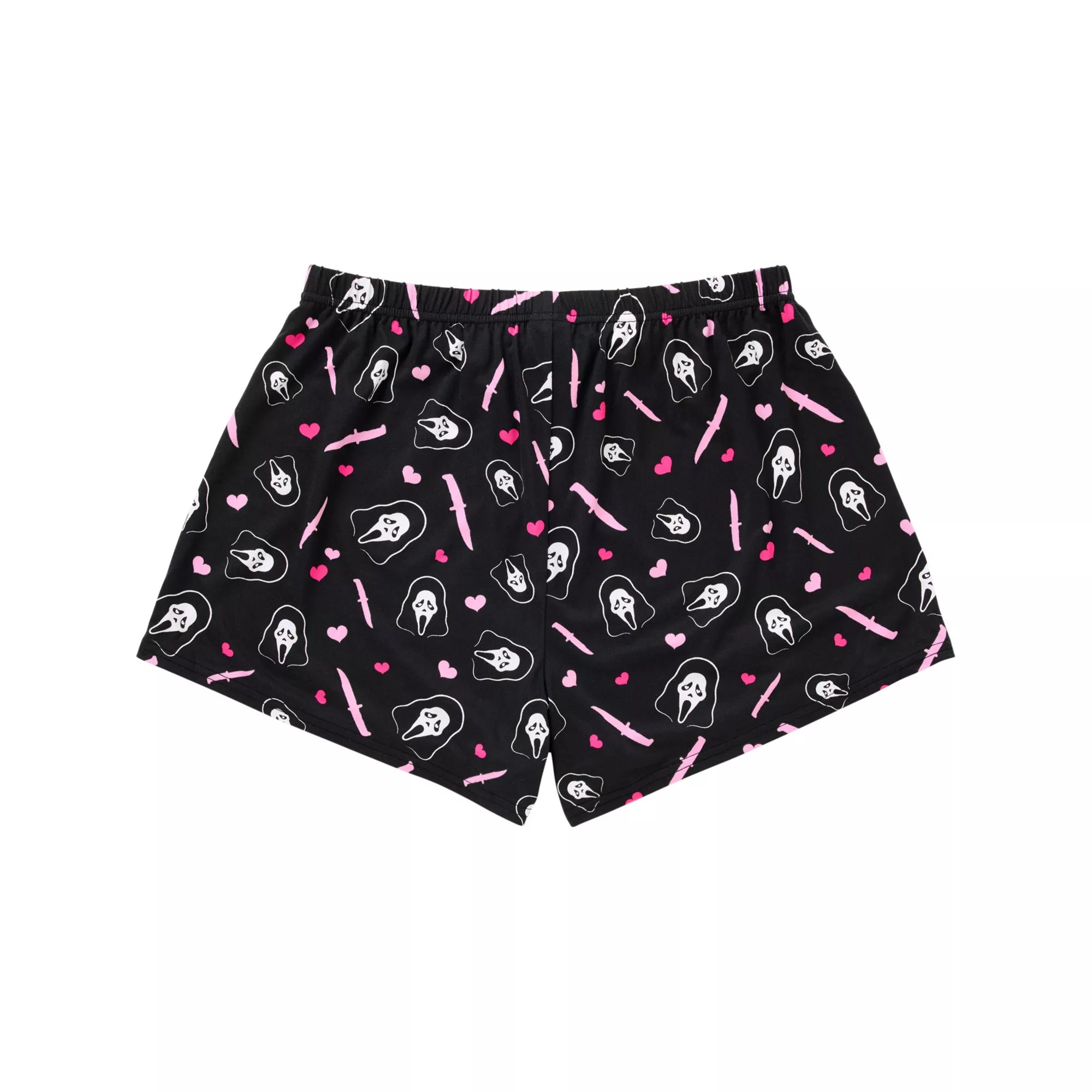 Ghost Face Pink Hearts Sleep Set