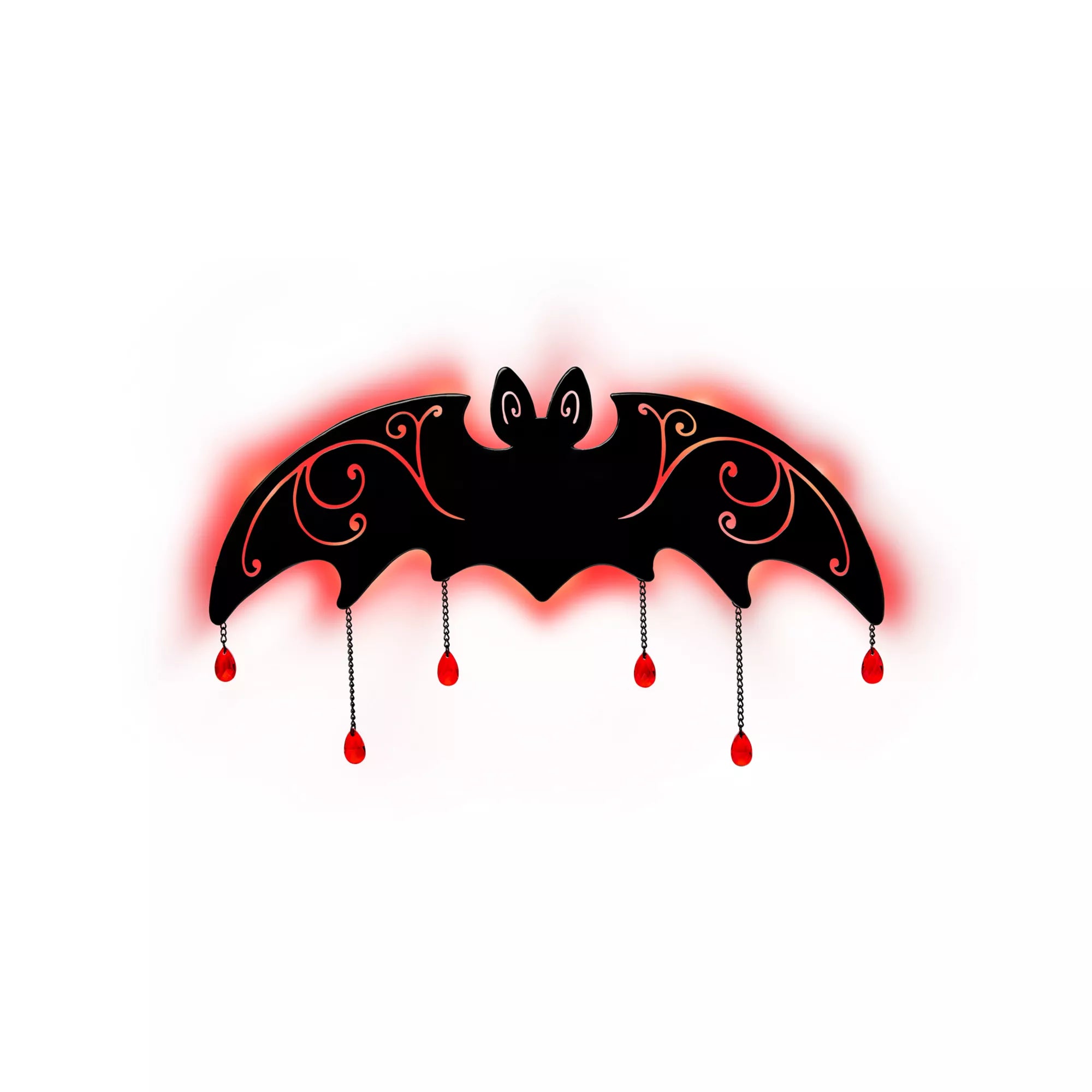 Enchanted Bat LED Light-Up Sign